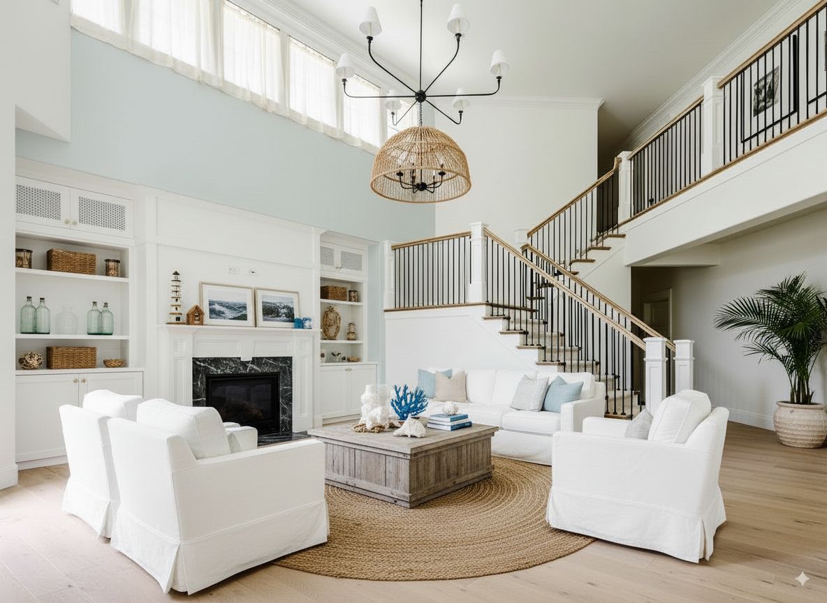 StageMyInterior coastal beach staging